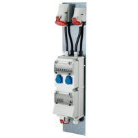 MENNEKES  Placa de montagem para colunasde energia 6305047