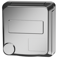MENNEKES  Tomada de painel Cepex SCHUKO®, aluminio branco 4584