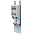 MENNEKES Placa de montagem para colunasde energia 6303909