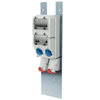 MENNEKES  Placa de montagem para colunasde energia 6303909