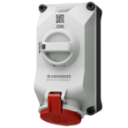 MENNEKES Tomada de parede DUOi 5613506N