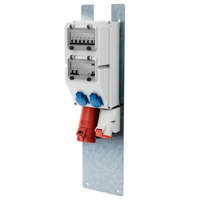 MENNEKES  Placa de montagem para colunasde energia 6303565