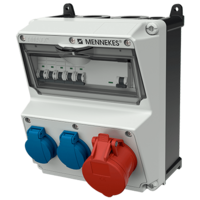 MENNEKES  AMAXX® Combinação de tomadas com Dis. Diferencial tipo A 924749