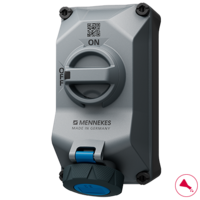 MENNEKES  Tomada de parede R 5802306N