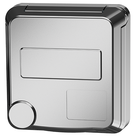 MENNEKES Tomada de painel Cepex, aluminio branco 4480