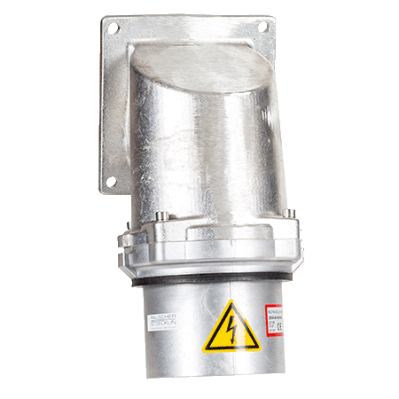 MENNEKES Ficha fixa de painel angulada 75324