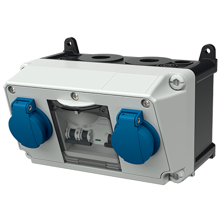 MENNEKES AMAXX® Combinação de tomadas com Dis. Diferencial tipo A 910919